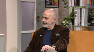 Stefano Causa ospite in studio su Canale 9