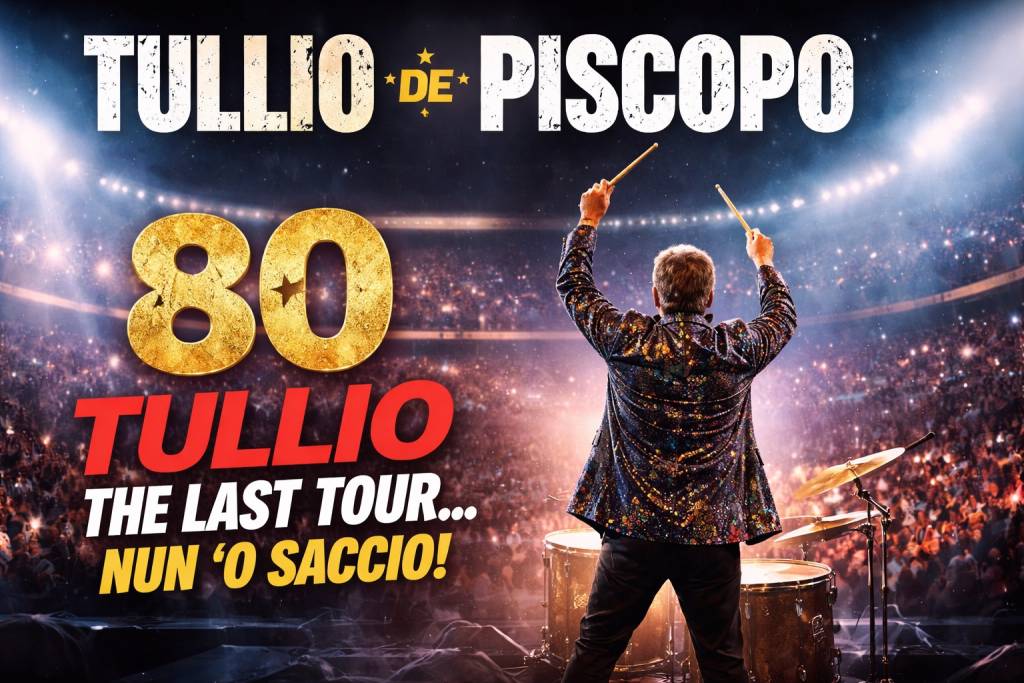 Il tour per gli ottant’anni di Tullio De Piscopo