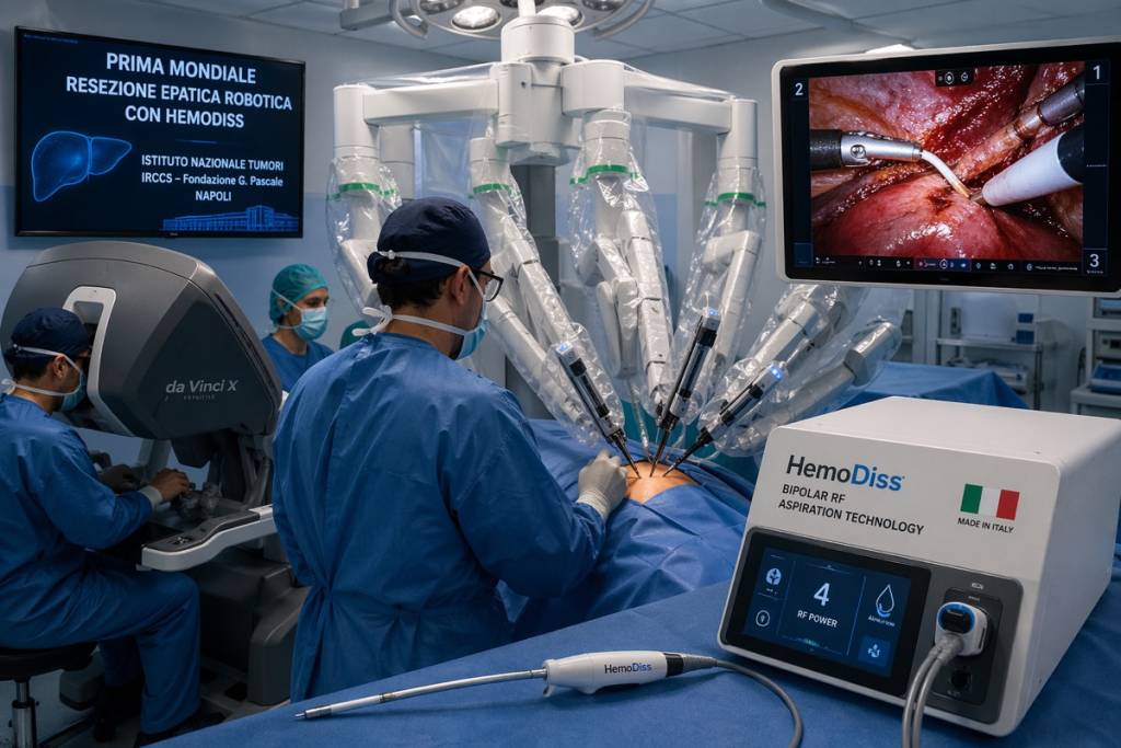 Eseguito intervento al fegato con nuova tecnologia