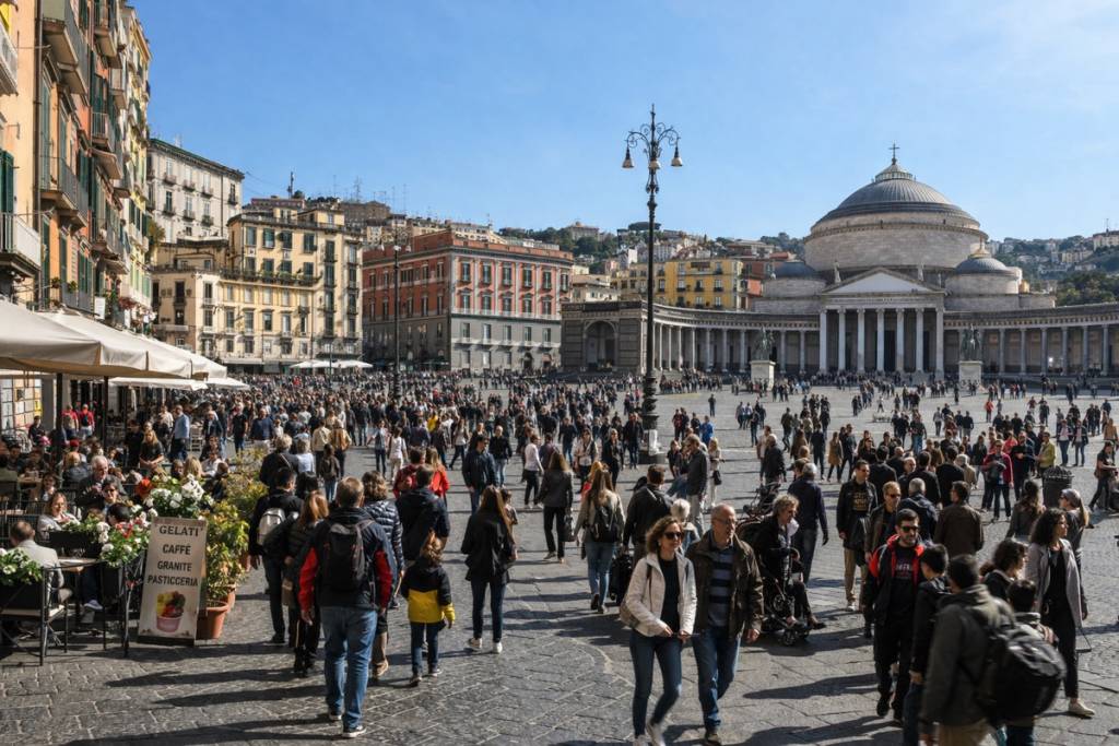 Boom turistico a Pasqua in Campania