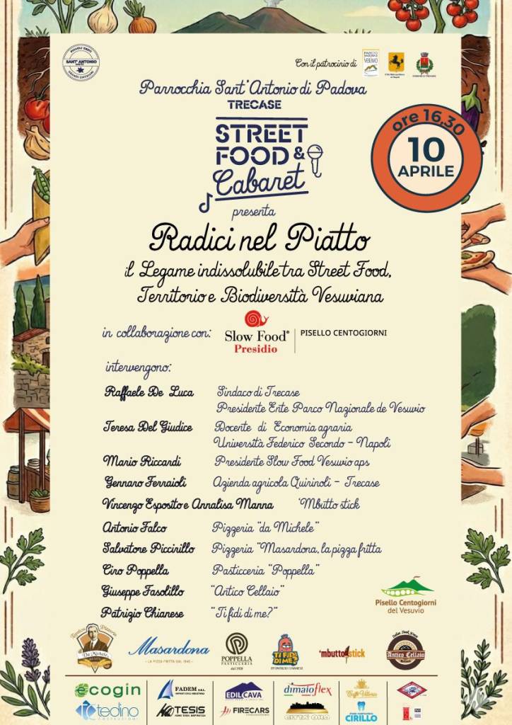 Street food, territorio e biodiversità: è festa a Trecase