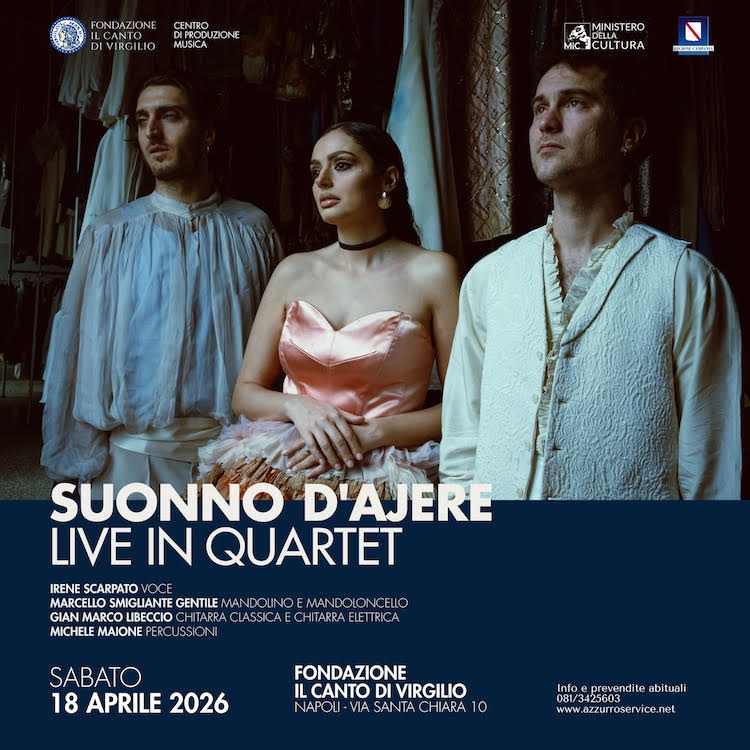 I Suonno D’Ajere live a Napoli il 18 aprile