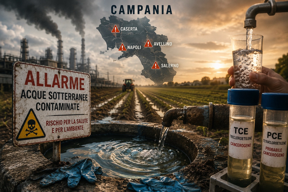 Campania acque inquinate