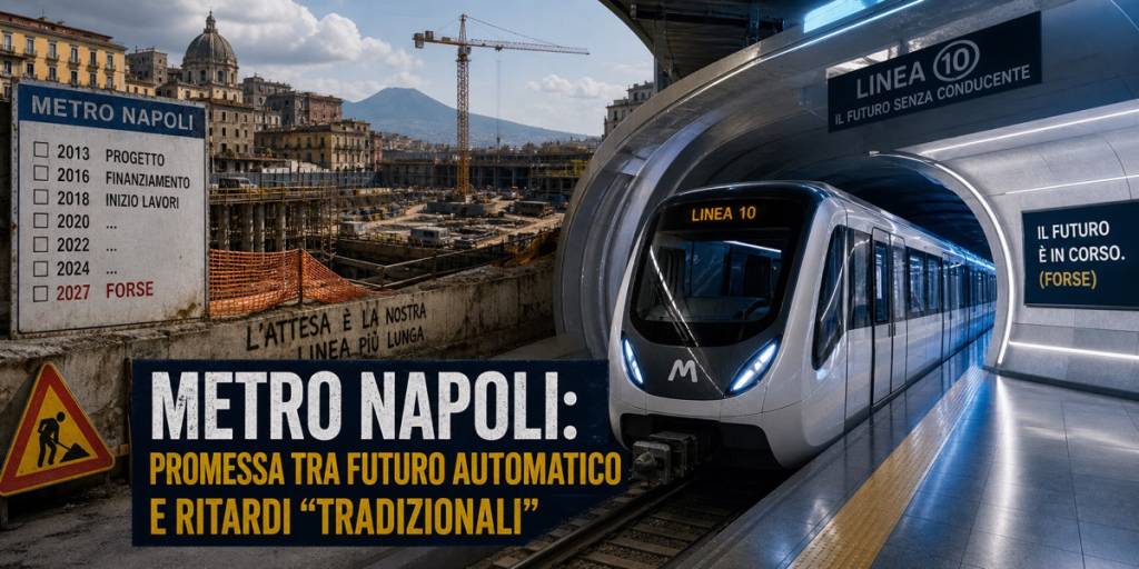 Metro Napoli: promessa tra futuro automatico e ritardi “tradizionali”