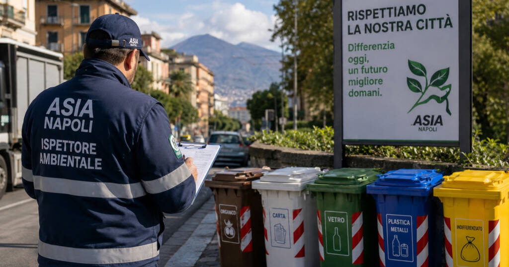 Napoli, raffica di multe per rifiuti smaltiti male: oltre 1200 verbali