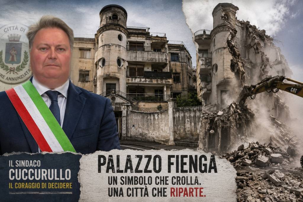 Palazzo Fienga, la caduta del fortino
