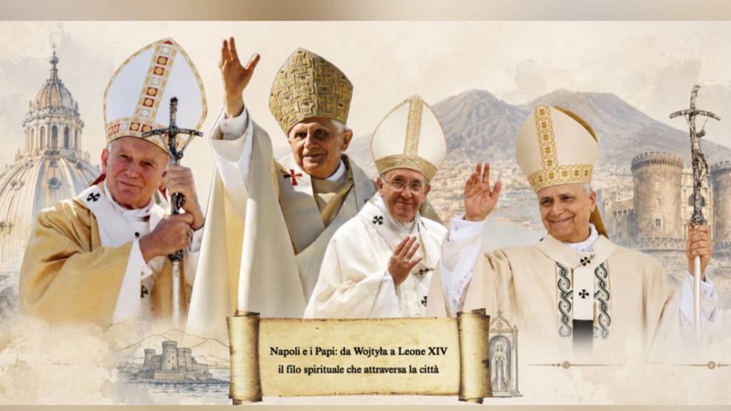 Napoli e i Papi: da Wojtyła a Leone XIV, il filo spirituale che attraversa la città