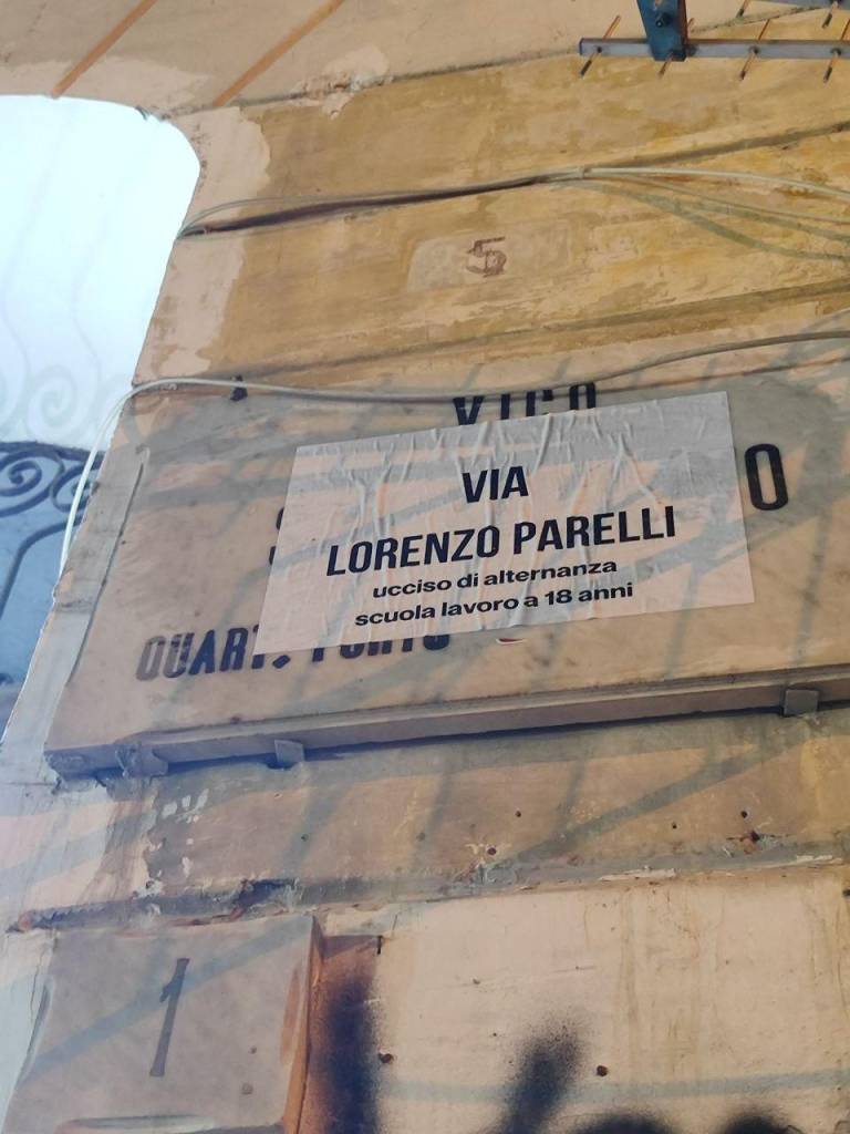 Primo maggio, cambiati i nomi alle vie per ricordare le vittime del lavoro
