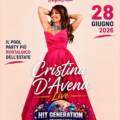 Cristina D’Avena inaugura i live di AcquaFlash