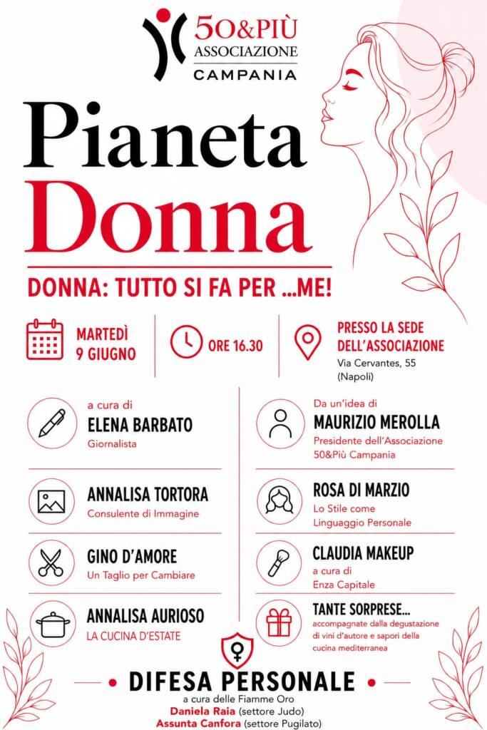 Giugno si tinge di rosa grazie a Pianeta Donna
