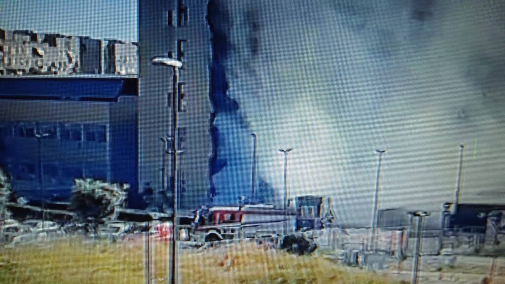 Spento l’incendio all’Ospedale del Mare