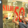Saldi estivi dal 4 luglio