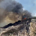 San Giuseppe Vesuviano, fiamme vicino all’isola ecologica