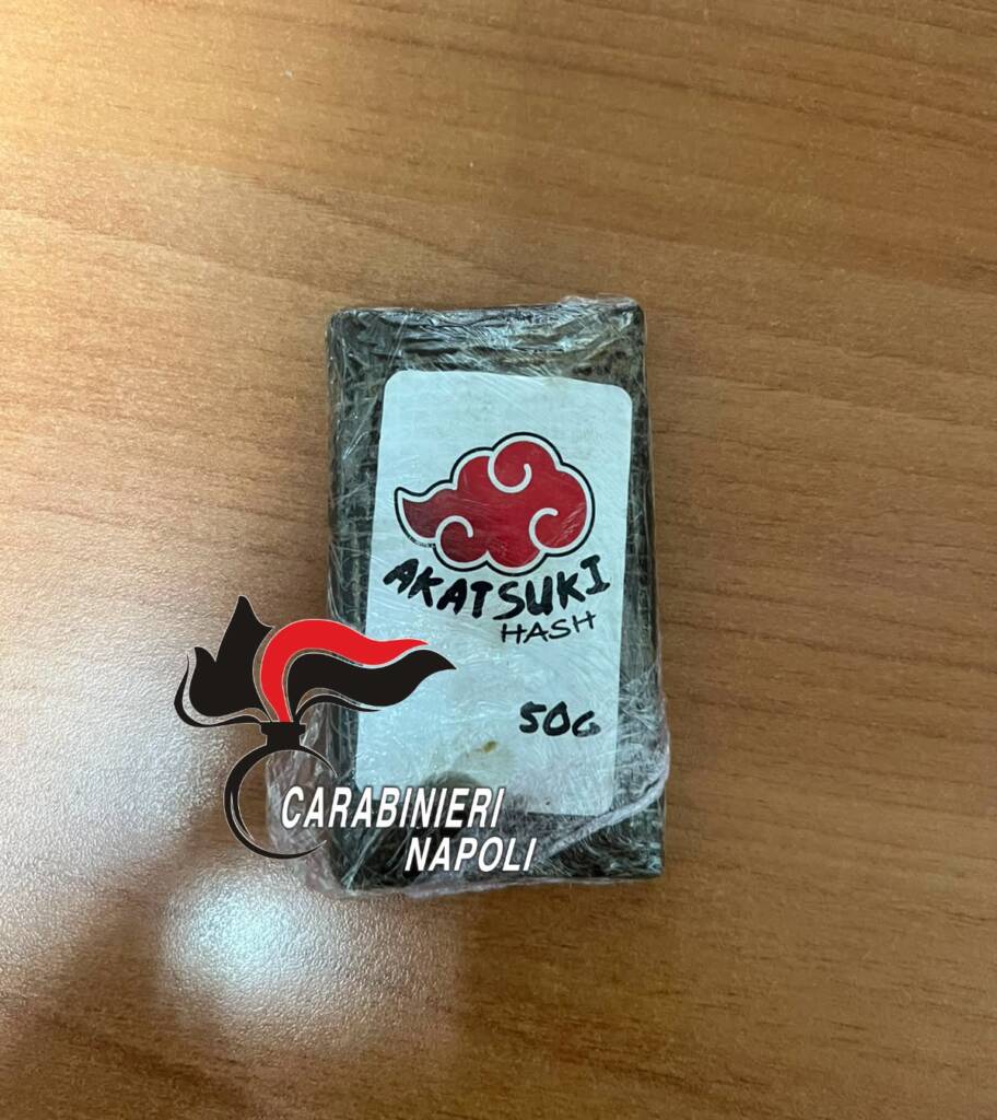 Naruto: arrivata a Napoli la droga che si ispira a anime e manga